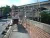 Viaduct with  scaffold nsd ballast weight for counterbalance